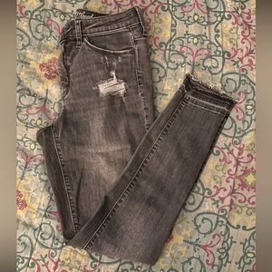 Universal Threads Dark Gray Skinny Jeans